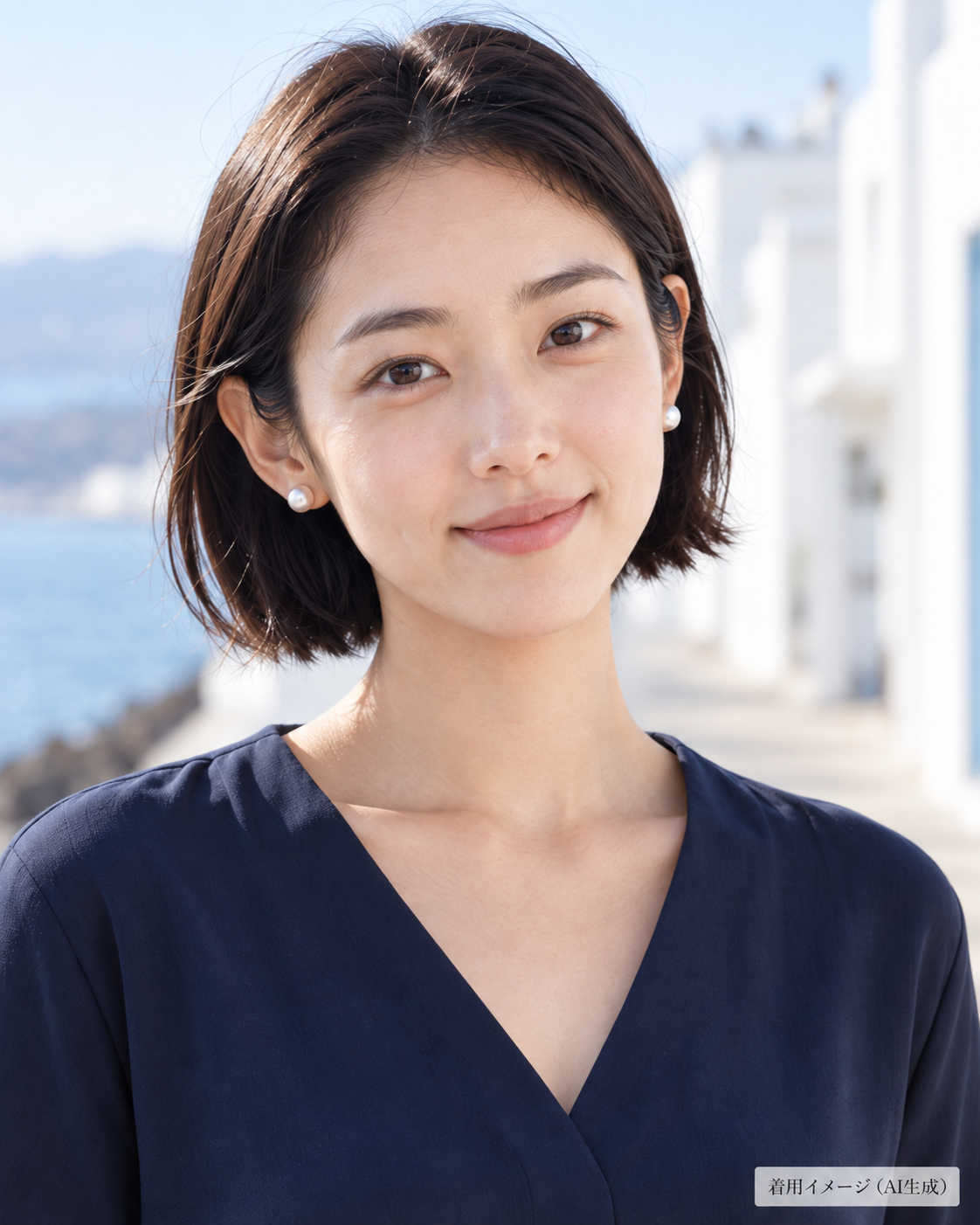 着用イメージ（AI生成）／実寸・色味は商品仕様と実物写真をご確認ください