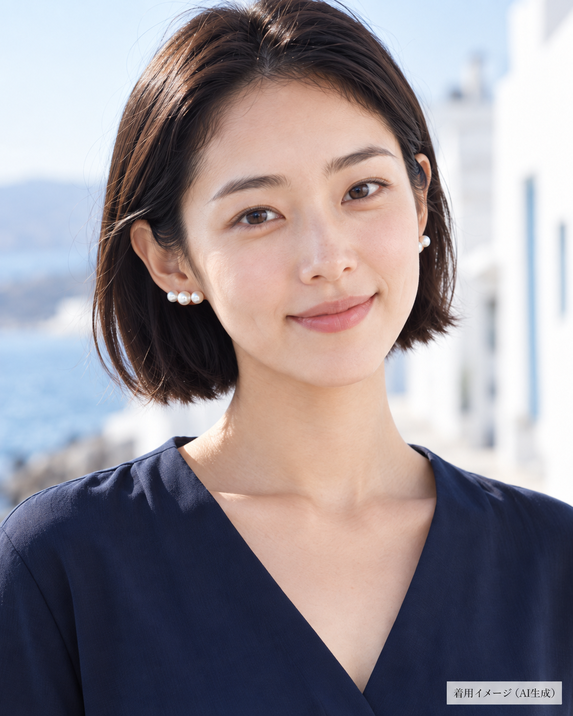 着用イメージ（AI生成）／実寸・色味は商品仕様と実物写真をご確認ください