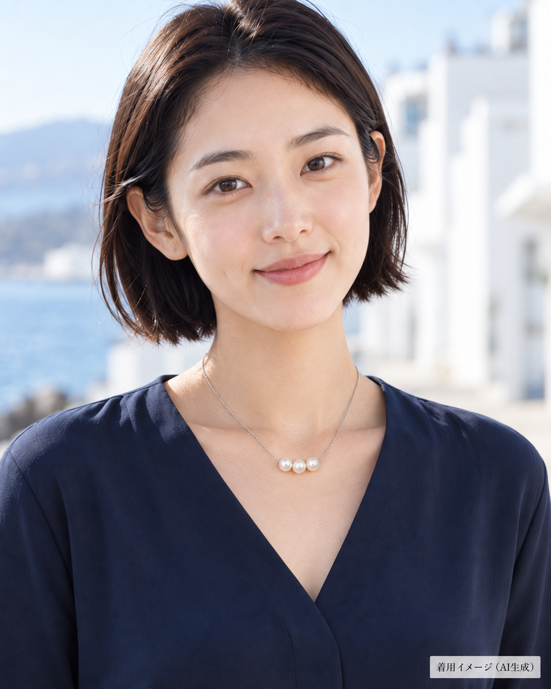 着用イメージ（AI生成）／実寸・色味は商品仕様と実物写真をご確認ください